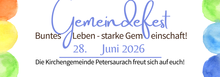 Gemeindefest