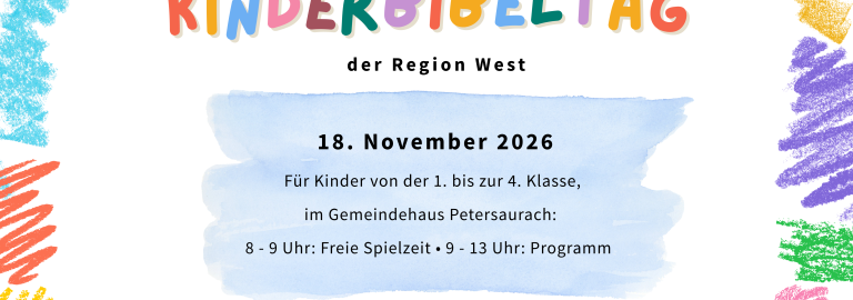 Kinderbibeltag 2026