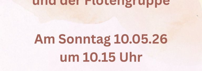 Festgottesdienst an Rogate