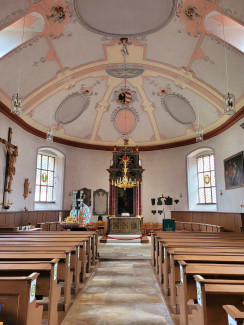 Innen Kirche Lichtenau
