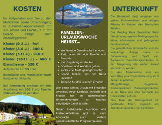Urlaubswoche