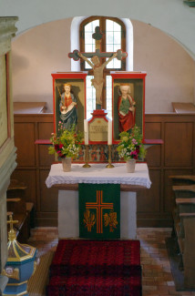Innenraum Gleizendorfer Kirche