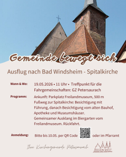 Ausflug zur Spitalkirche nach Bad Windsheim