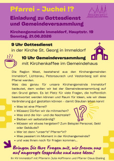 Gemeindeversammlung Immeldorf