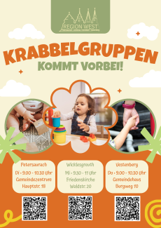 Krabbelgruppen in der Region West
