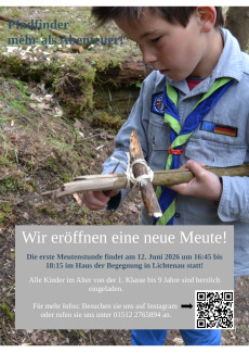 Neue Meute bei den Pfadfindern!