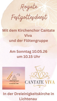 Festgottesdienst an Rogate